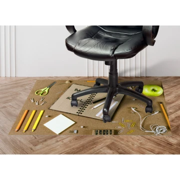 Mata ochronna pod fotel lub krzesło z dowolną grafiką, fotografią - wym: 120x75 cm - MOF013