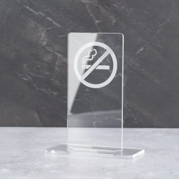 Zakaz palenia papierosów - acryl model Z002