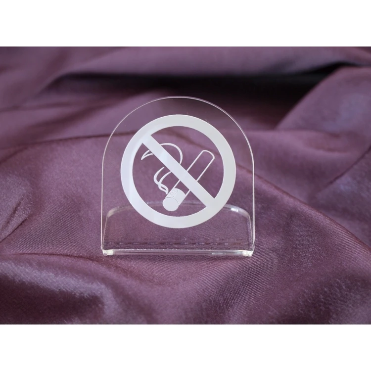 Zakaz palenia papierosów - acryl model Z006